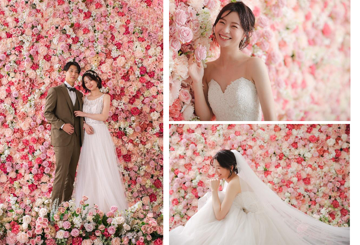 一面お花のフラワースタジオが九州・福岡に新登場。フォトウェディング